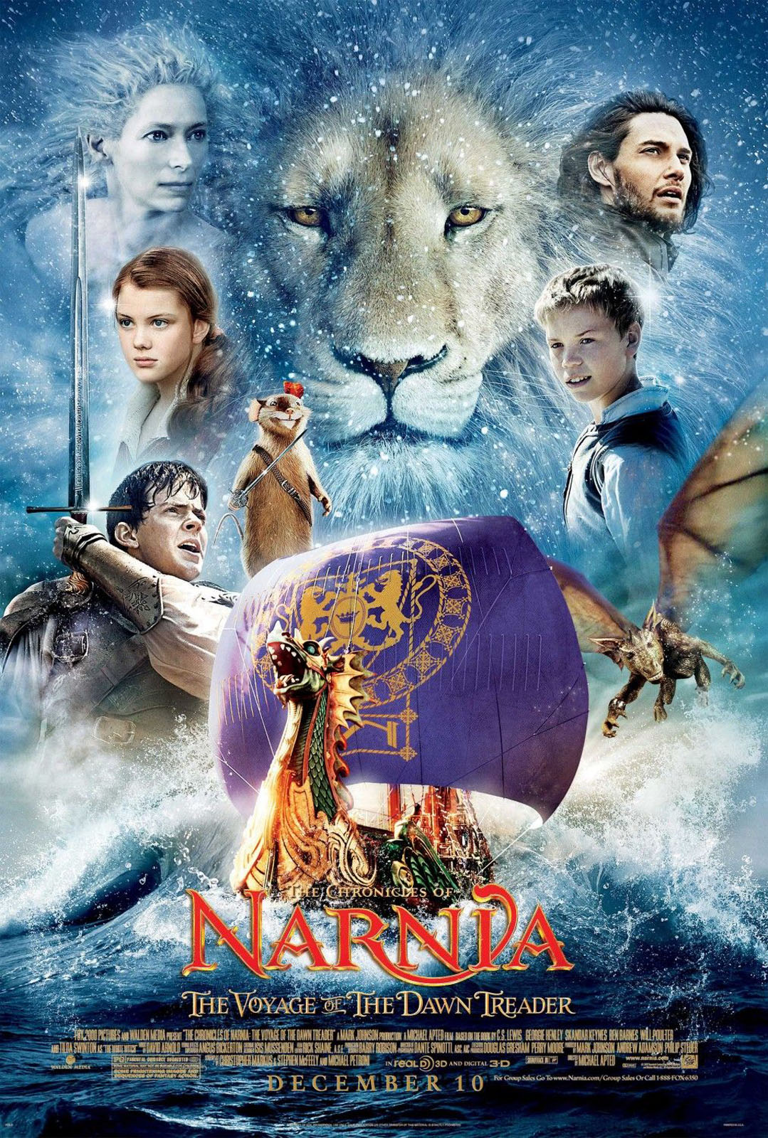 CHRONICLES OF NARNIA: THE VOYAGE OF THE DAWN TREADER, THE
